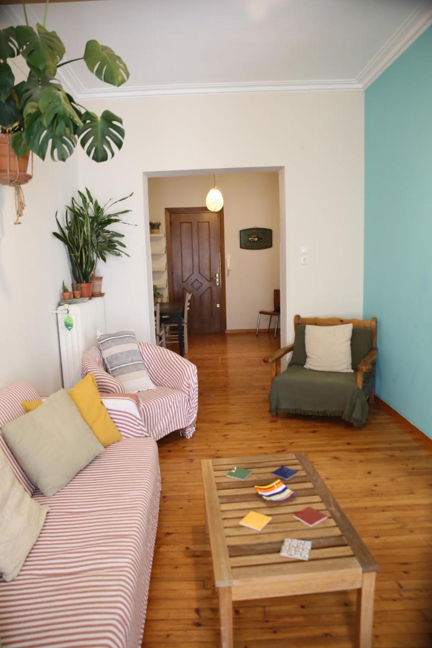 Family-Friendly Apartment & Roof Garden @ Koukaki Athen Exterior foto